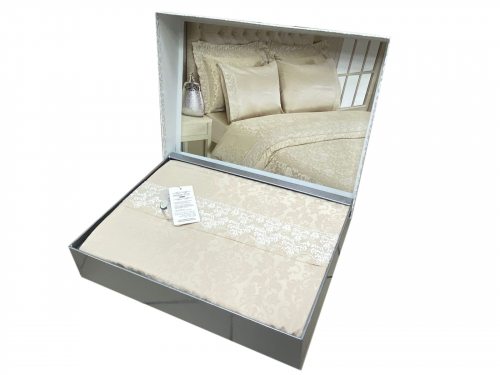 Постельное белье Maison Dor Gupurlu Pearl с гипюром